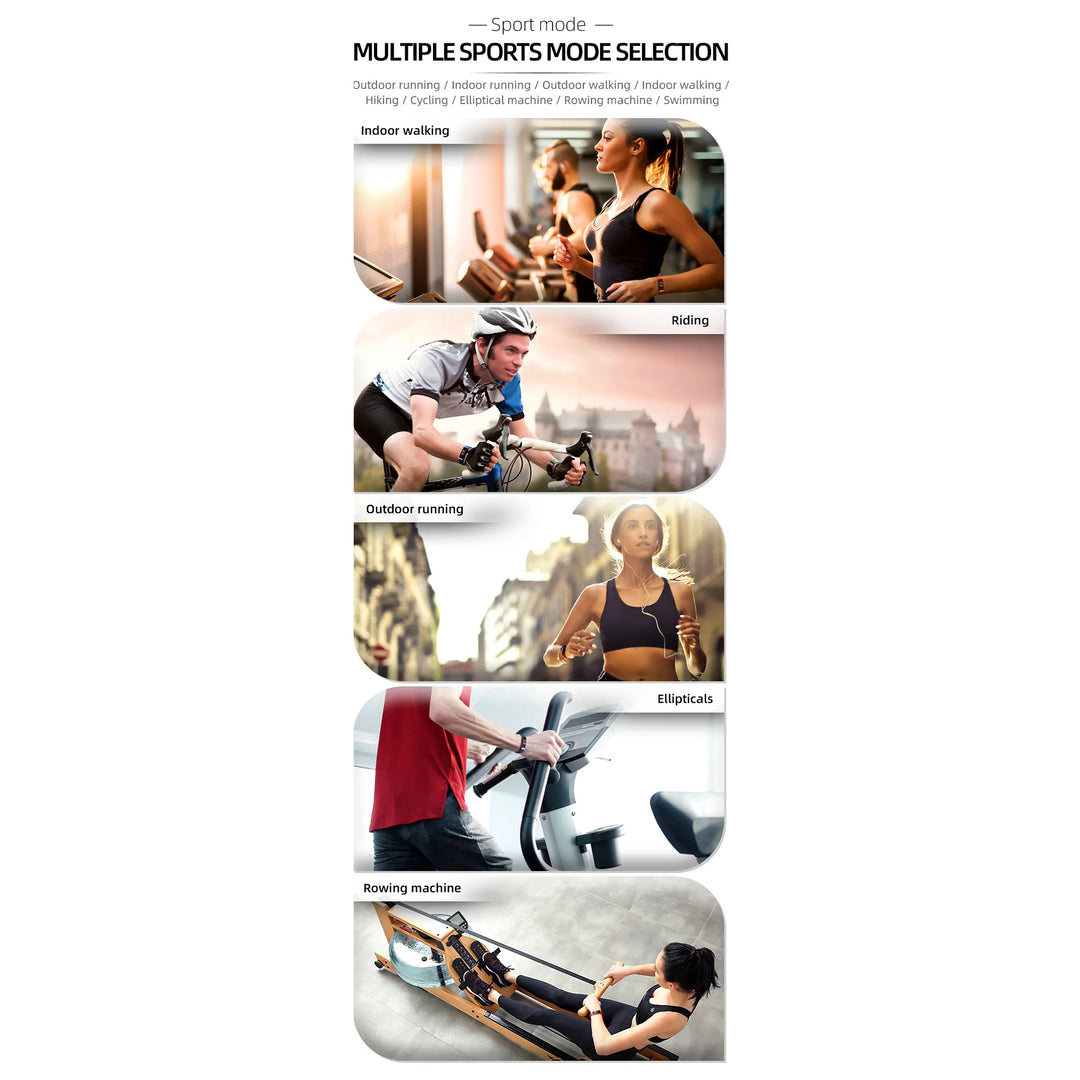 Premium Smart Fitness Tracker – ECG, HRV Analysis, Heart Rate Monitor, IP68 Waterproof Smartwatch for Android & iOS, Accurate Sleep & Fitness Tracking