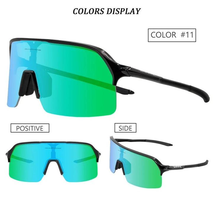 Premium Polarized Cycling Sunglasses – UV Protection, HD Lens, 1 or 4 Lens Options for Road, Mountain Bike & Outdoor Sports Eyewear for Men & Women