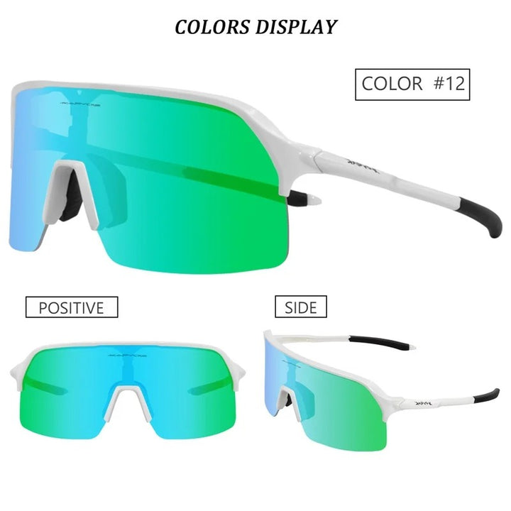 Premium Polarized Cycling Sunglasses – UV Protection, HD Lens, 1 or 4 Lens Options for Road, Mountain Bike & Outdoor Sports Eyewear for Men & Women