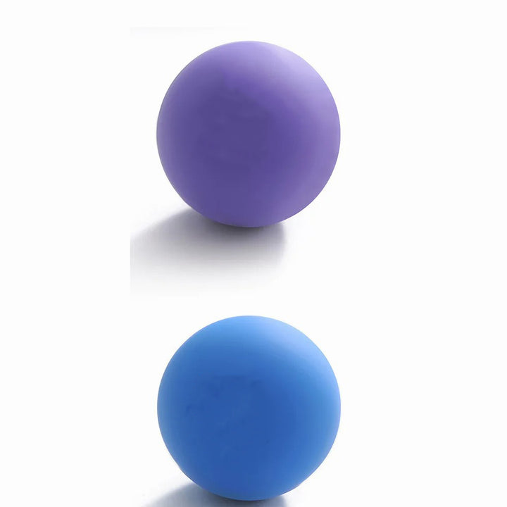 Premium Rubber Massage Ball for Muscle Relaxation, Pain Relief, and Trigger Point Therapy – Lacrosse Fascia Ball for Yoga, Fitness, Physiotherapy & Stress Relief