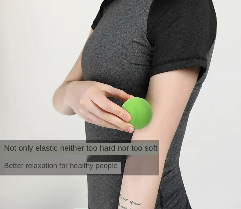 Premium Rubber Massage Ball for Muscle Relaxation, Pain Relief, and Trigger Point Therapy – Lacrosse Fascia Ball for Yoga, Fitness, Physiotherapy & Stress Relief