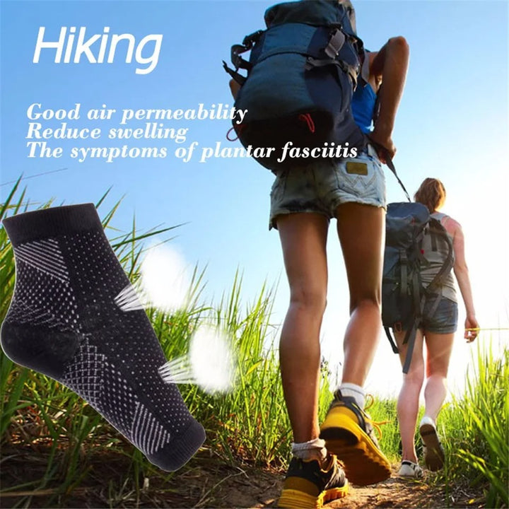 Premium Compression Socks for Football, Running & Cycling – Medical Support for Varicose, Edema, Diabetes – Elastic Anti-Fatigue Sports Socks for Mountaineering and Recovery