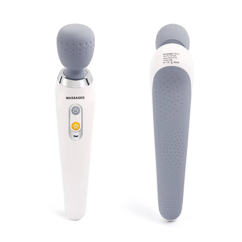 Premium USB Handheld Electric Massager – High Frequency Vibration Wand for Neck, Back, and Muscle Pain Relief, Deep Tissue Massage Machine with 5 Modes, Cordless Design, and Therapeutic Relief
