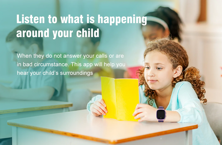 Premium Kids 4G Smart Watch - GPS Tracker, Video Calls, SOS, Waterproof, Camera, Location Monitor