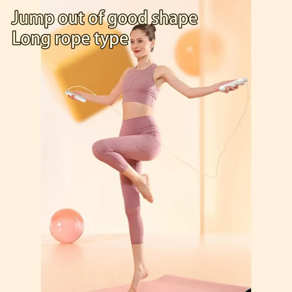 Premium Adjustable Jump Rope for Weight Loss & Cardio – Steel Rope with Ball Bearings, Durable PVC, for Men & Women, 280cm Length