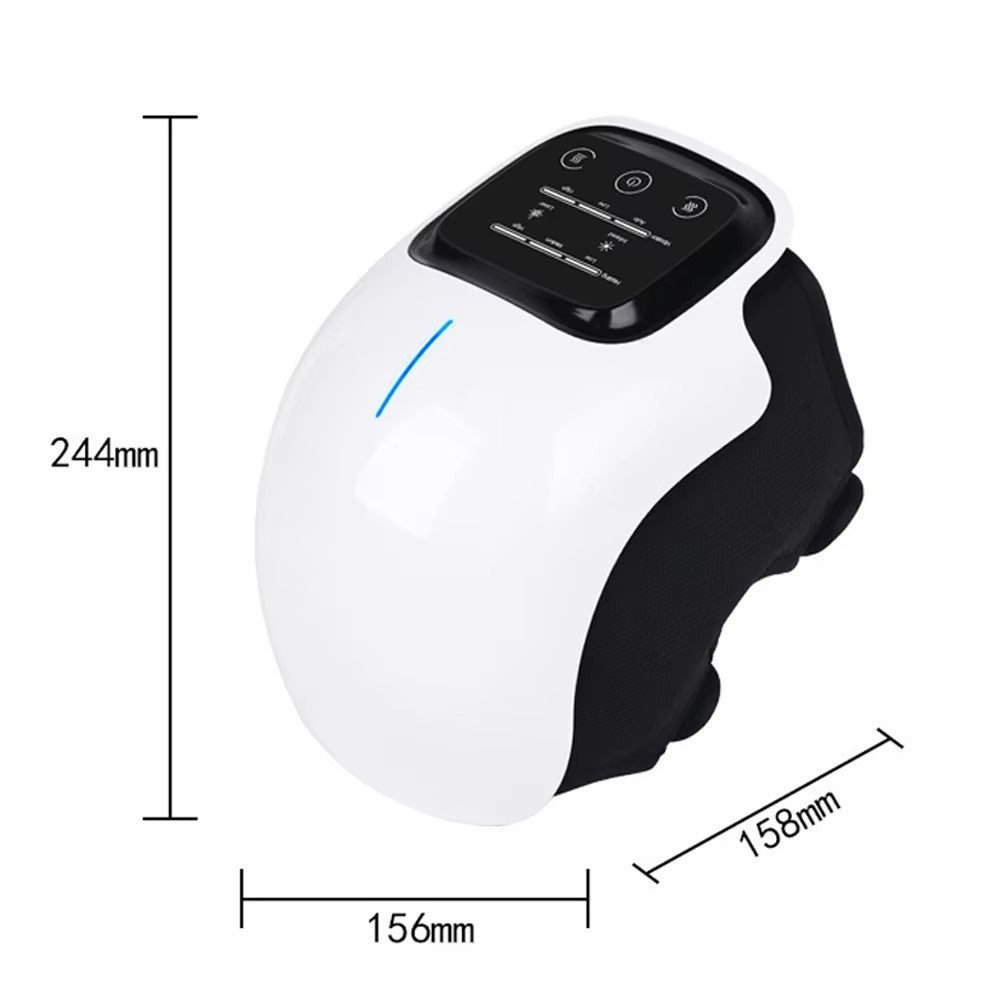 Premium Infrared Knee Massager – Pain Relief Device with Heat and Vibration Therapy for Swelling, Stiff Joints, Ligament