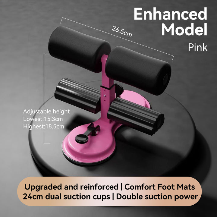 Premium Sit-Up Abdominal Trainer – Portable Core Workout Tool with Suction Cups – Easy Install Push-Up Device for Abdominal 