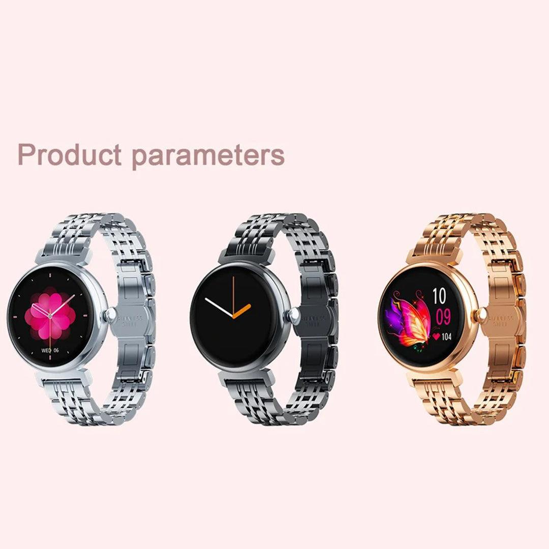 Premium Luxury Women's Smartwatch – Heart Rate, Blood Oxygen, Sleep Monitoring, Bluetooth Call, Diamond Bracelet, 1.32" HD Display, IP67 Waterproof, Fitness Tracker, Multi-Sport Modes