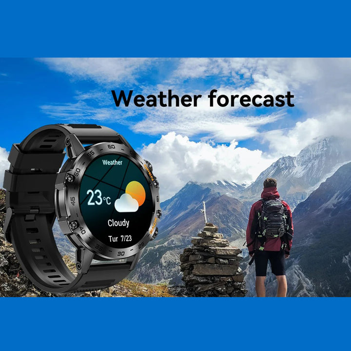 Premium Bluetooth Call Smartwatch for Men - IP67 Waterproof, 1.39-inch Display, Fitness Tracker, Sports Modes, Compatible with Android & iOS