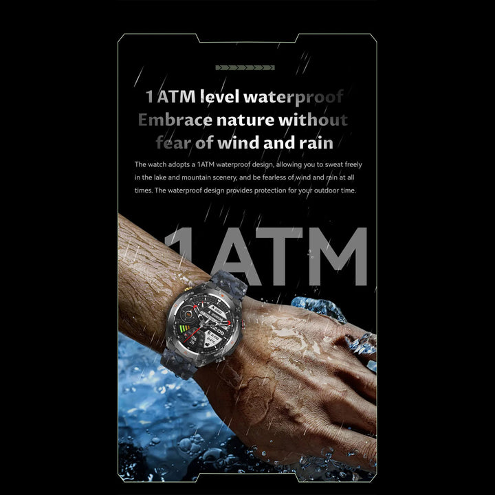 Premium Waterproof Sports Watch for Men and Women – 50M Waterproof, Dual Time, Pedometer, Stopwatch, Alarm, Countdown, Shockproof, EL Backlight, Lightweight Military Clock