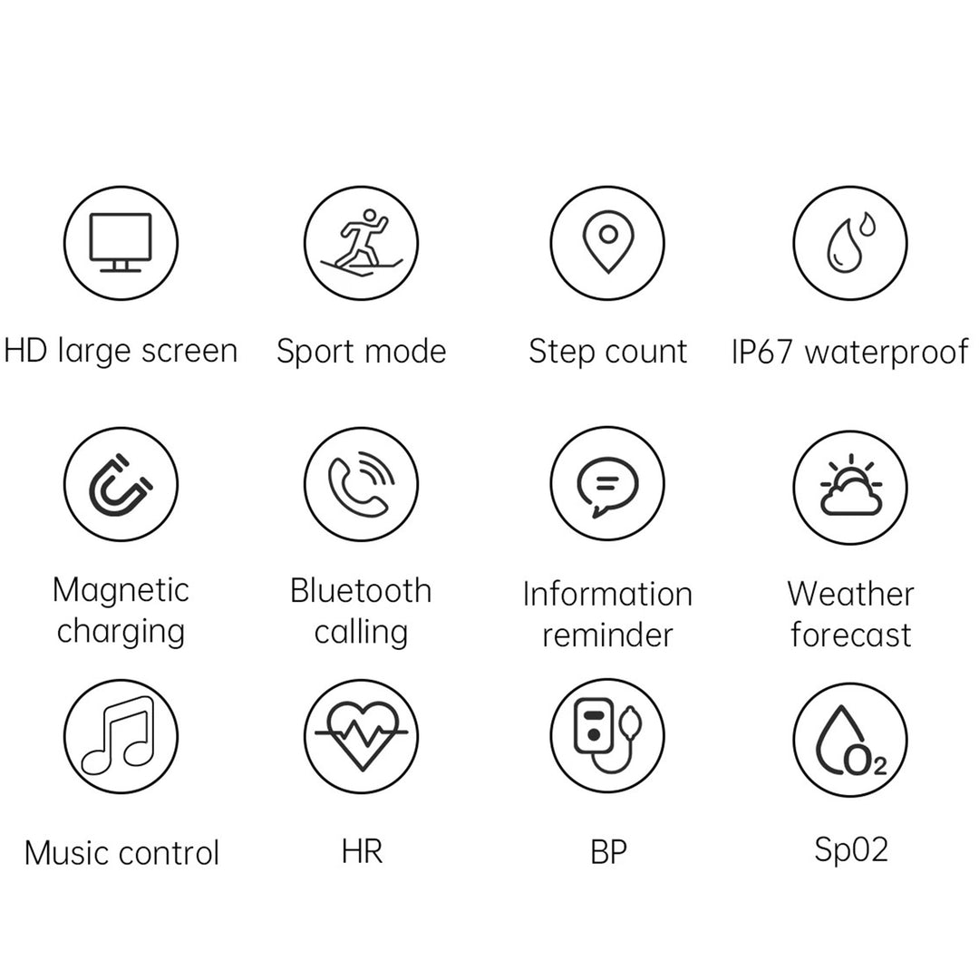 Premium Smartwatch for Men – ECG + PPG, Bluetooth Call, AMOLED Full Touch, NFC, Sports Mode, Waterproof, Heart Rate, Blood Pressure, Sleep Monitoring, Compatible with Android & iOS