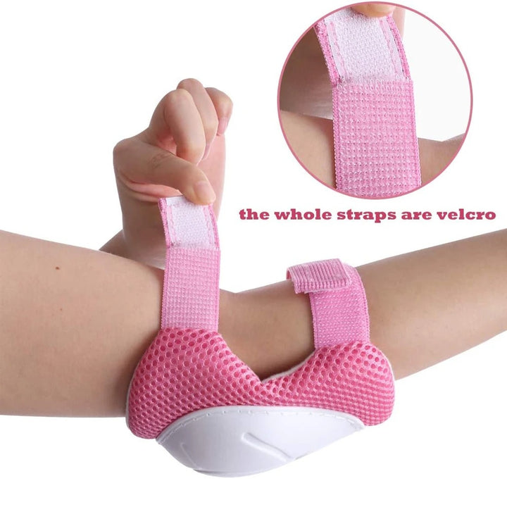 Premium Kids Knee Pads, Elbow Pads & Wrist Guards Safety Set for Ages 3-7, Adjustable Protective Gear for Boys & Girls, Perfect for Skating, Cycling, Skateboard – 6 Pieces