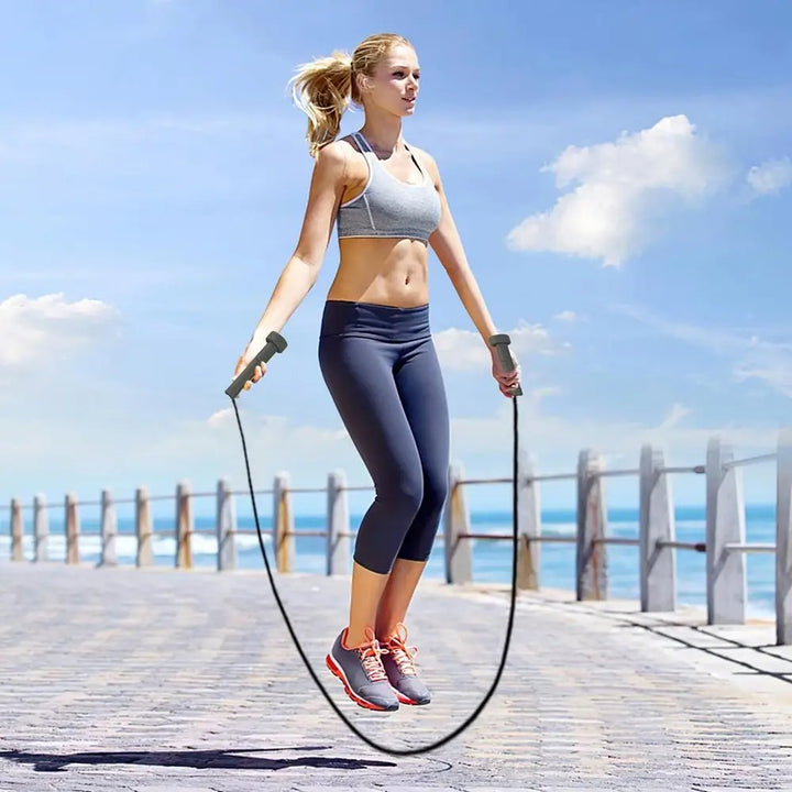 Premium Speed Skipping Rope for Adults & Kids – Adjustable Jump Rope for Weight Loss & Fitness, Professional PVC Material, 2.8m Length, Portable Sports Equipment, Ideal for Gym & Home Workouts,