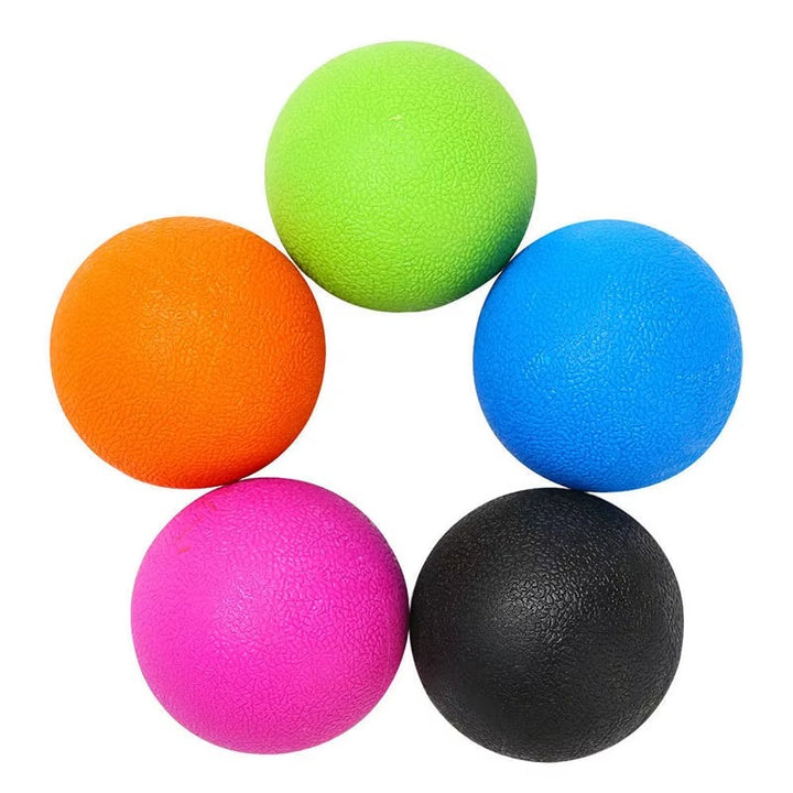 Premium TPE Fascia Massage Ball for Muscle Relaxation, Stress Relief, and Trigger Point Therapy – Lacrosse Ball for Yoga, Fitness, and Pain Relief