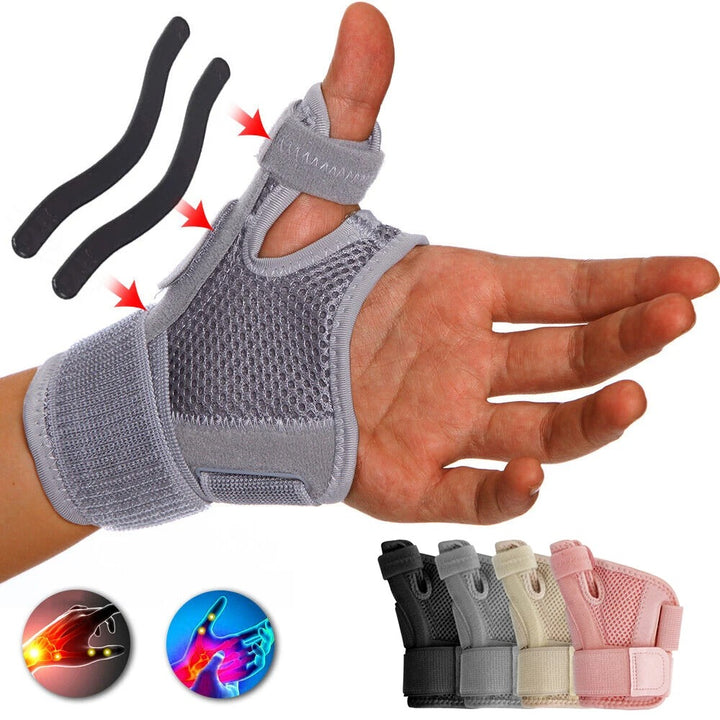 Premium Thumb Support Brace – CMC Joint Stabilizer Orthosis Spica Splint for Arthritis, Osteoarthritis, Tendonitis & Pain Relief – Comfortable & Adjustable Stabilization for Thumb Instability