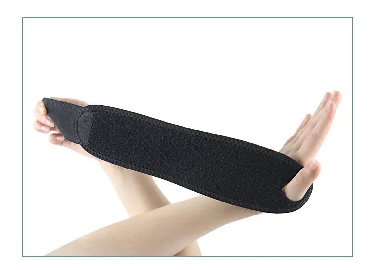 Premium Sports Wrist Support – Neoprene Elastic Bandage for Basketball, Fitness & Hand Palm Protection, Adjustable Winding Wristband, Thumb Fixing, Sweat-Absorbent, Comfortable Design