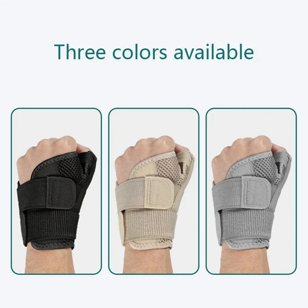 Premium Thumb Support Brace – CMC Joint Stabilizer Orthosis Spica Splint for Arthritis, Osteoarthritis, Tendonitis & Pain Relief – Comfortable & Adjustable Stabilization for Thumb Instability