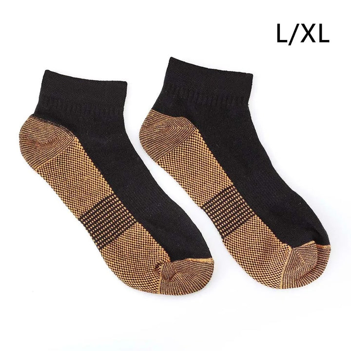 Premium Plantar Fasciitis Compression Socks for Foot Support – Breathable Ankle & Heel Arthritis Relief – Lightweight Arch Support Sport Socks for Running, Hiking & Travel – Anti-Odor, Moisture-Wicking Fabric – 2 Pairs
