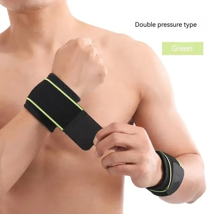 Premium Sports Wrist Guards – Lightweight Adjustable Wristbands for Basketball, Badminton, Volleyball & Fitness, Pressurized Winding for Wrist Stabilization, Universal Fit, Durable and Comfortable