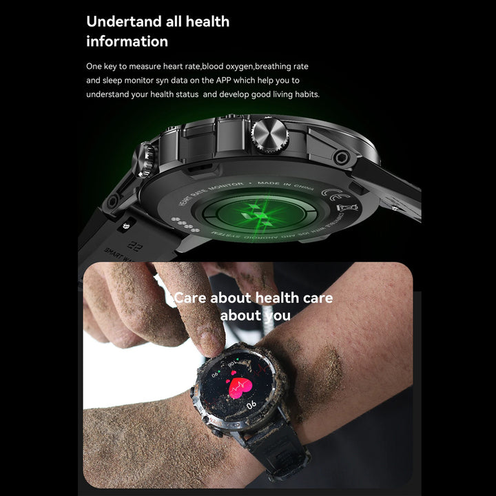 Premium Bluetooth Call Smartwatch for Men - IP67 Waterproof, 1.39-inch Display, Fitness Tracker, Sports Modes, Compatible with Android & iOS