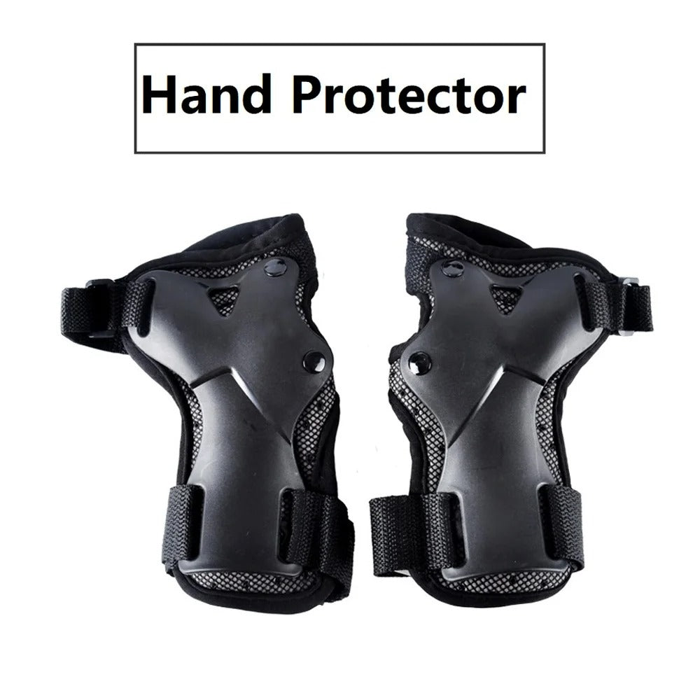 Premium Protective Gear Set for Kids & Adults – Elbow, Knee, Wrist Pads for Skateboarding, Roller Skating, BMX, Cycling, & Outdoor Sports – Adjustable, Breathable, Shockproof Safety Pads