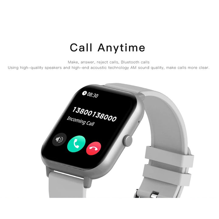 Premium Smartwatch for Women – Custom Dial, Bluetooth Calling, Music Control, IP67 Waterproof, Fitness Tracker, Heart Rate & Blood Pressure Monitor, Compatible with iOS & Android