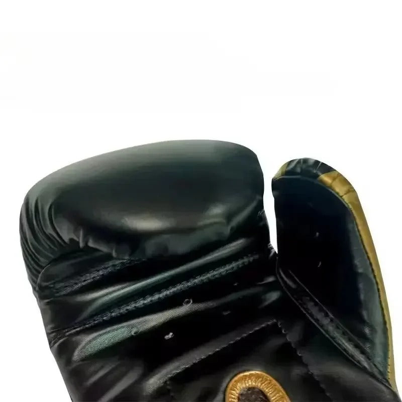 Premium Boxing Gloves – High Quality Muay Thai, Sanda & Taekwondo Fighting Gloves for Kids & Adults, Durable PU Leather, Available in 6/8/10/12/16oz for Men & Women Training