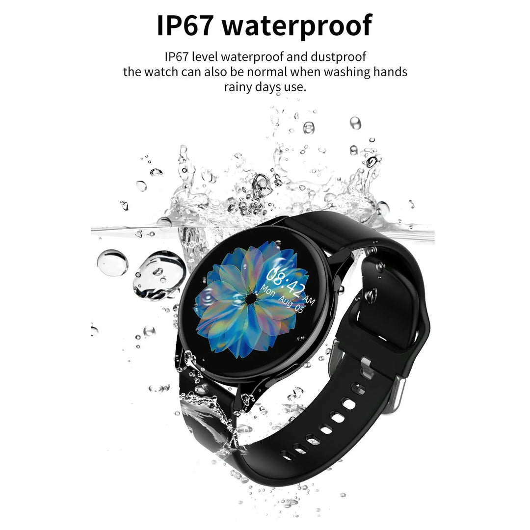 Premium Sport Smartwatch for Women – Bluetooth Call, IP68 Waterproof, Fitness Tracker, Health Monitoring, 1.2" HD Touchscreen, Compatible with iOS and Android