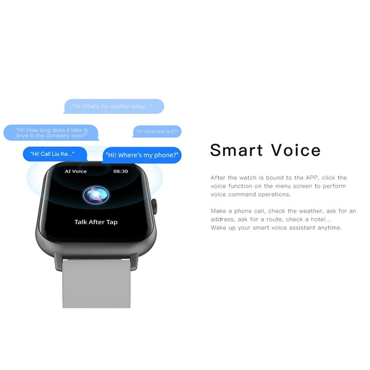 Premium Smartwatch for Women – Custom Dial, Bluetooth Calling, Music Control, IP67 Waterproof, Fitness Tracker, Heart Rate & Blood Pressure Monitor, Compatible with iOS & Android