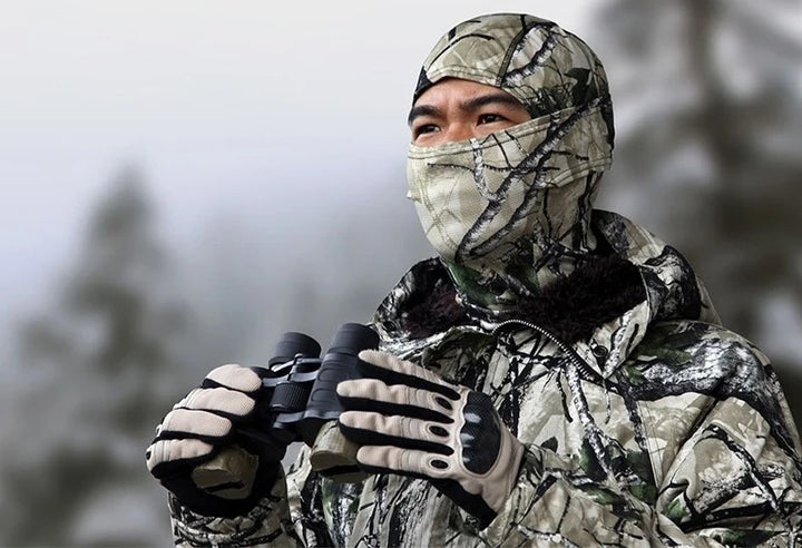 Premium Tactical Balaclava Full-Face Mask – Windproof, Dustproof Hunting, Cycling, and Wargame Headgear, Multicam Bandana Neck Gaiter for Outdoor Sports, Skiing, Climbing, and Motorcycle Use