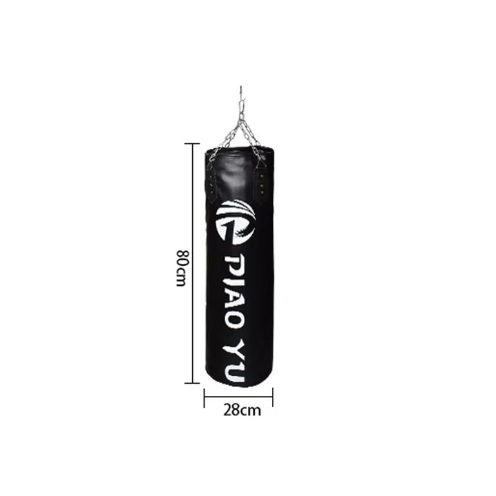 Premium Boxing Sandbag – High-Quality PU Punching Bag for Adult Practice – Durable Taekwondo, Karate & Thai Boxing Training – Includes Strong Metal Chain, Zipper Seal & Multiple Sizes