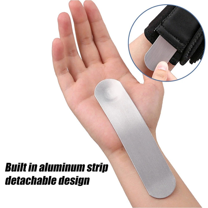 Premium Thumb Brace Guard – Adjustable Support Gloves for Thumb & Wrist Pain Relief, Soft Breathable Half Finger Boxing Gloves for Comfort & Stability