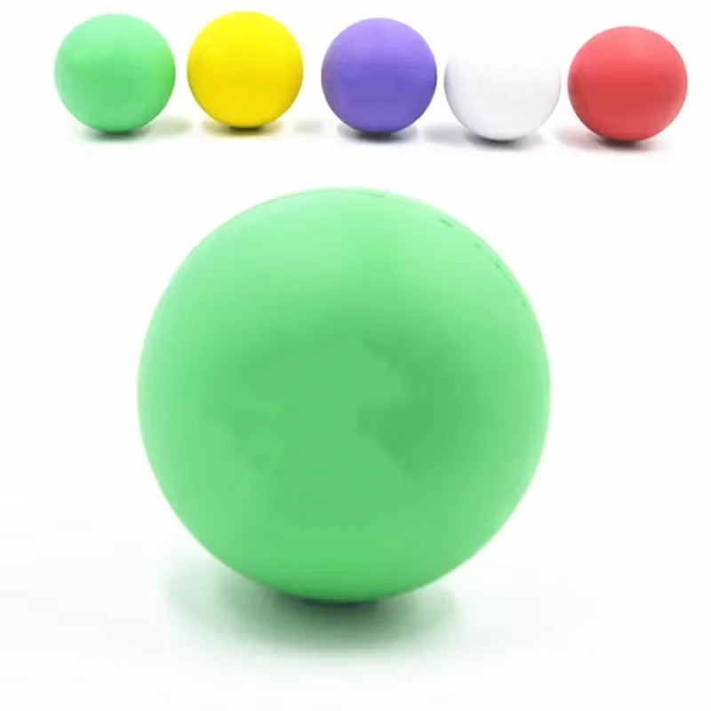 Premium Rubber Massage Ball for Muscle Relaxation, Pain Relief, and Trigger Point Therapy – Lacrosse Fascia Ball for Yoga, Fitness, Physiotherapy & Stress Relief