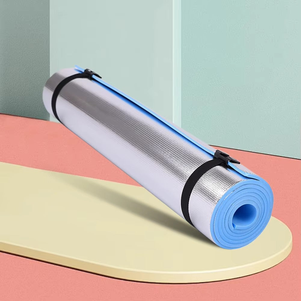 Premium Non-Slip EVA Yoga Mat – 6mm Thick Exercise Pad for Gym, Fitness, and Home Workouts, Durable Cushioning for Comfort and Joint Support, Ideal for Yoga, Pilates, Stretching, and Camping