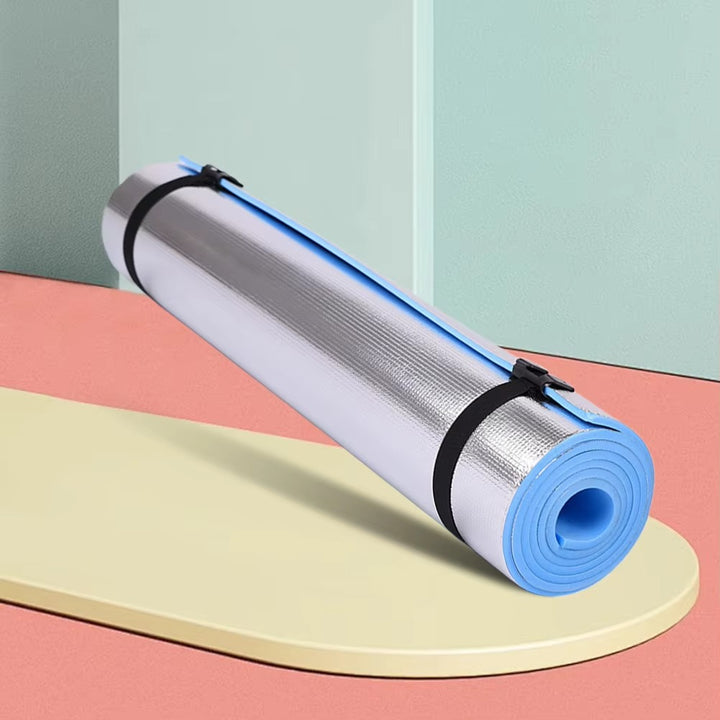 Premium Non-Slip EVA Yoga Mat – 6mm Thick Exercise Pad for Gym, Fitness, and Home Workouts, Durable Cushioning for Comfort and Joint Support, Ideal for Yoga, Pilates, Stretching, and Camping