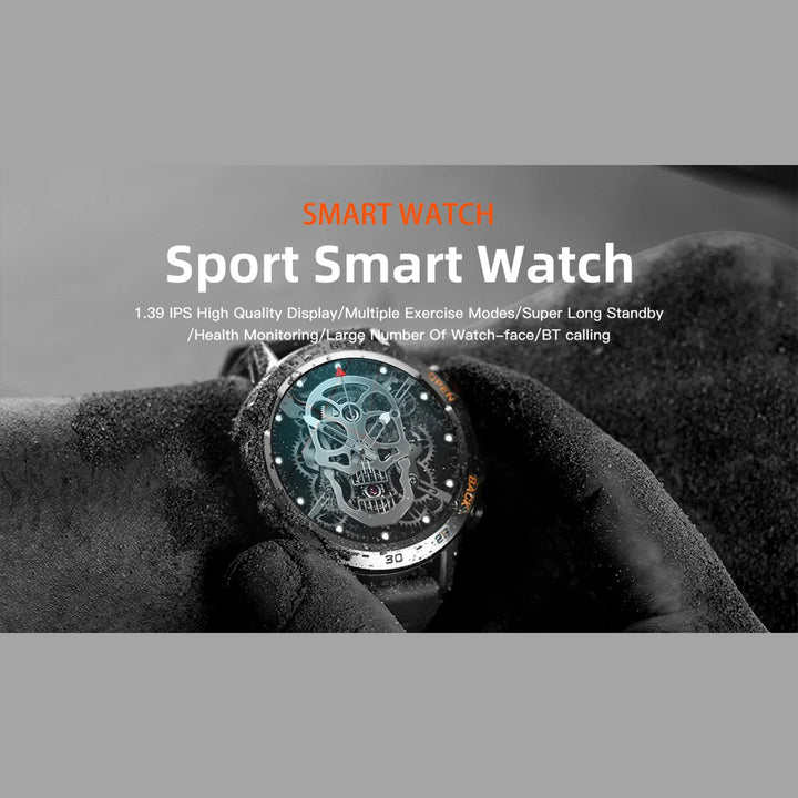 Premium Bluetooth Call Smartwatch for Men - IP67 Waterproof, 1.39-inch Display, Fitness Tracker, Sports Modes, Compatible with Android & iOS
