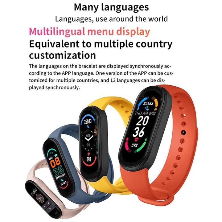 Premium Waterproof Fitness Smartwatch for Men & Women - Heart Rate, Blood Pressure, Activity Tracker, Sleep Monitor, Multi-Sport Modes, Call & Message Alerts, Bluetooth, 0.96” Display