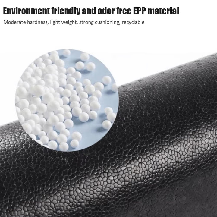 Premium High-Density Foam Roller for Back Stretching, Yoga, Pilates & Muscle Recovery, Firm Full-Body Athletic Massage Tool for Post-Workout Flexibility, Deep Tissue Therapy, 36x6 inch