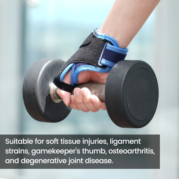 Premium Waterproof Silicone Thumb Brace for Tendonitis, Arthritis & Trigger Finger Pain Relief – Semi-Rigid Splint with Comfortable, Skin-Friendly Thumb Compression Sleeve, Fits Both Hands