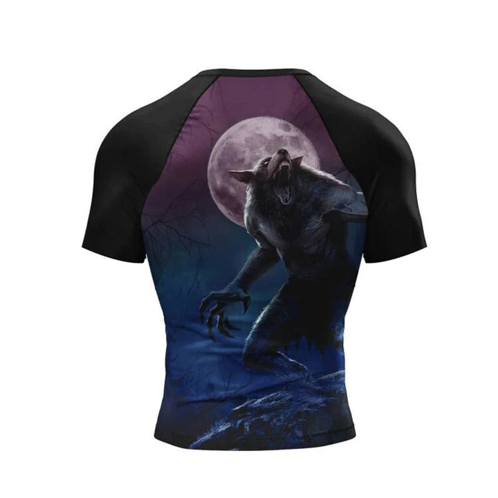 Premium Jiu Jitsu Rash Guard Set – 4-Piece MMA Sportswear Kit for Men, Includes Kimono T-shirt, Pants, Muay Thai Shorts, and BJJ Compression Gear for Gym, Boxing, and Training