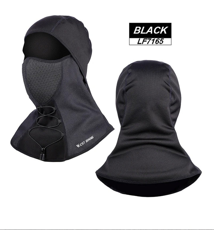 Premium Winter Cycling Face Mask – Fleece Thermal Balaclava, Windproof Ski Mask, Snowboard Cap, Adjustable Drawstring, Nylon Lycra for Ultimate Warmth and Comfort