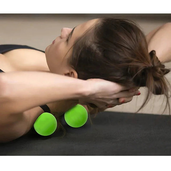 Premium Rubber Massage Ball for Muscle Relaxation, Pain Relief, and Trigger Point Therapy – Lacrosse Fascia Ball for Yoga, Fitness, Physiotherapy & Stress Relief