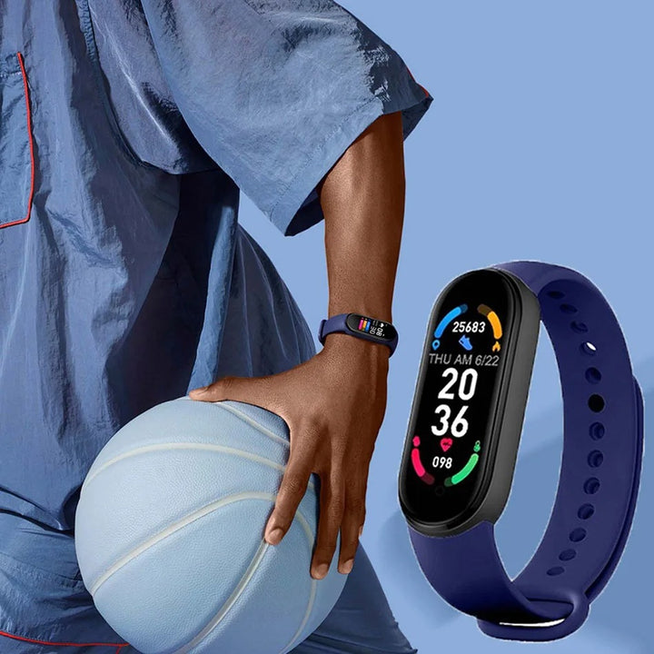 Premium Waterproof Fitness Smartwatch for Men & Women - Heart Rate, Blood Pressure, Activity Tracker, Sleep Monitor, Multi-Sport Modes, Call & Message Alerts, Bluetooth, 0.96” Display