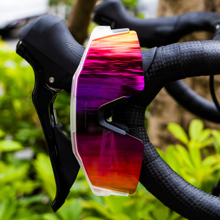 Premium Polarized Cycling Sunglasses – UV400 Protection, TR90 Frame, MTB & Bike Eyewear for Men & Women, Outdoor Sports Goggles with 1 or 4 Lens Options