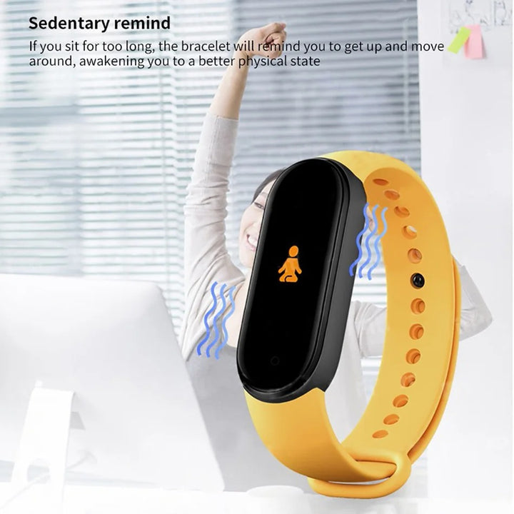 Premium Waterproof Fitness Smartwatch for Men & Women - Heart Rate, Blood Pressure, Activity Tracker, Sleep Monitor, Multi-Sport Modes, Call & Message Alerts, Bluetooth, 0.96” Display