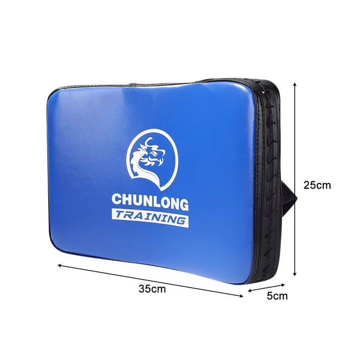 Premium Taekwondo Foot Target – Curved MMA, Muay Thai, Karate, Boxing Kicking Pad – Thickened SKY PU & EVA Foam – Durable Punching Target for Martial Arts Training – 35x25x5cm