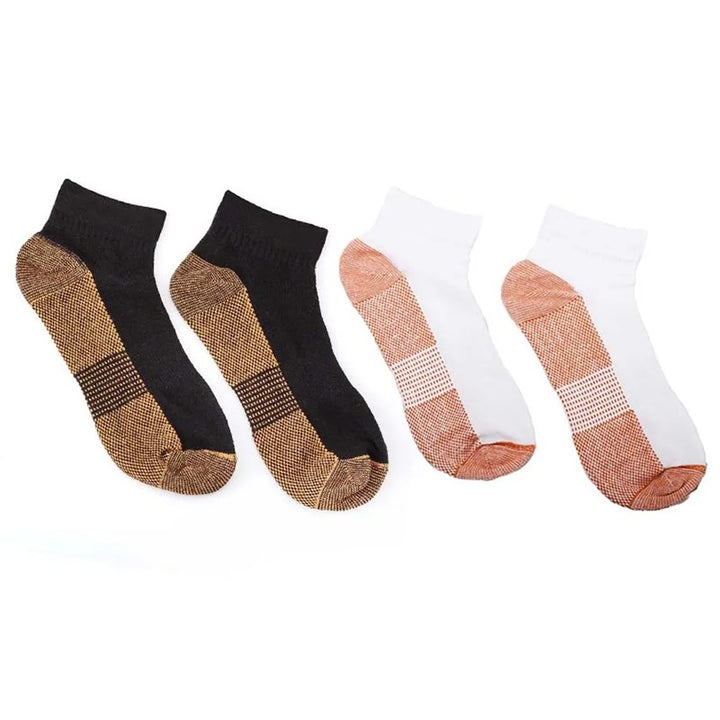 Premium Plantar Fasciitis Compression Socks for Foot Support – Breathable Ankle & Heel Arthritis Relief – Lightweight Arch Support Sport Socks for Running, Hiking & Travel – Anti-Odor, Moisture-Wicking Fabric – 2 Pairs