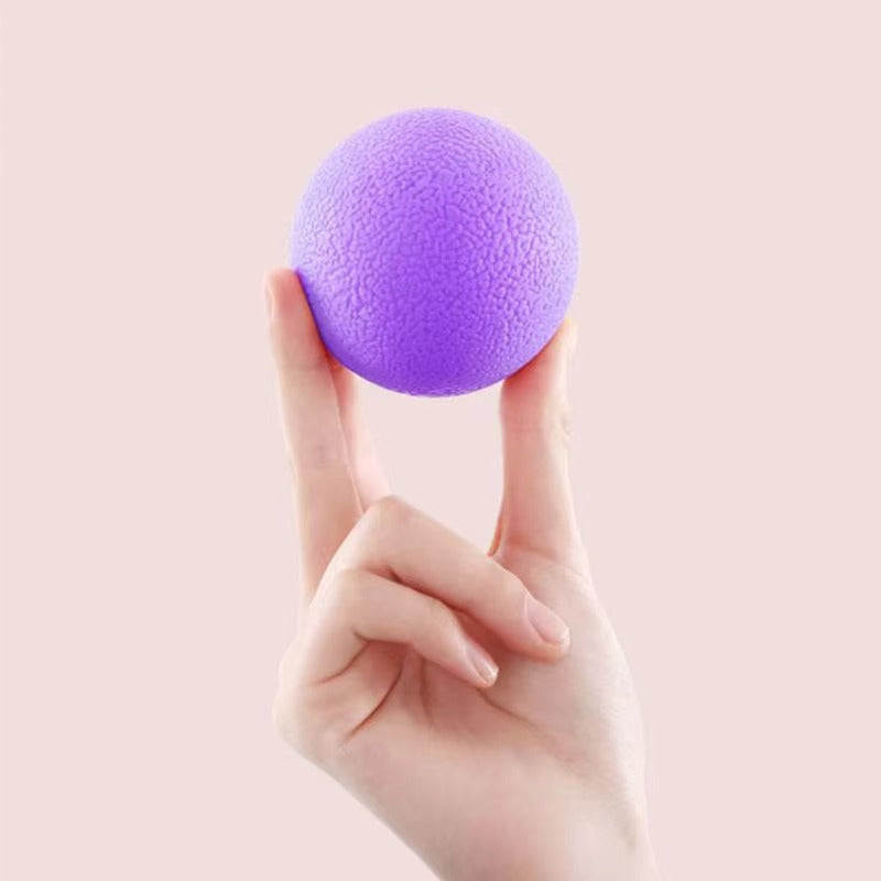 Premium TPE Fascia Massage Ball for Muscle Relaxation, Stress Relief, and Trigger Point Therapy – Lacrosse Ball for Yoga, Fitness, and Pain Relief
