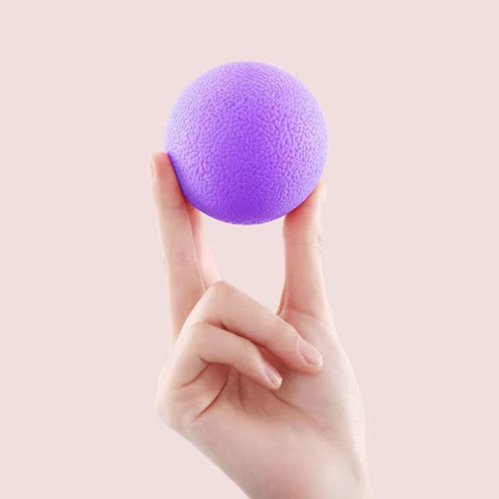 Premium TPE Fascia Massage Ball for Muscle Relaxation, Stress Relief, and Trigger Point Therapy – Lacrosse Ball for Yoga, Fitness, and Pain Relief