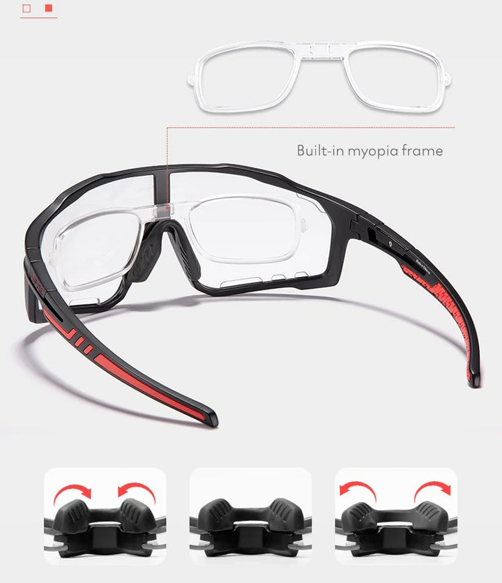 Premium Photochromic Cycling Sunglasses for Men & Women – UV400 Protection, Adjustable Lenses, Sports Eyewear for Running, MTB, Bike, Road Cycling & Driving